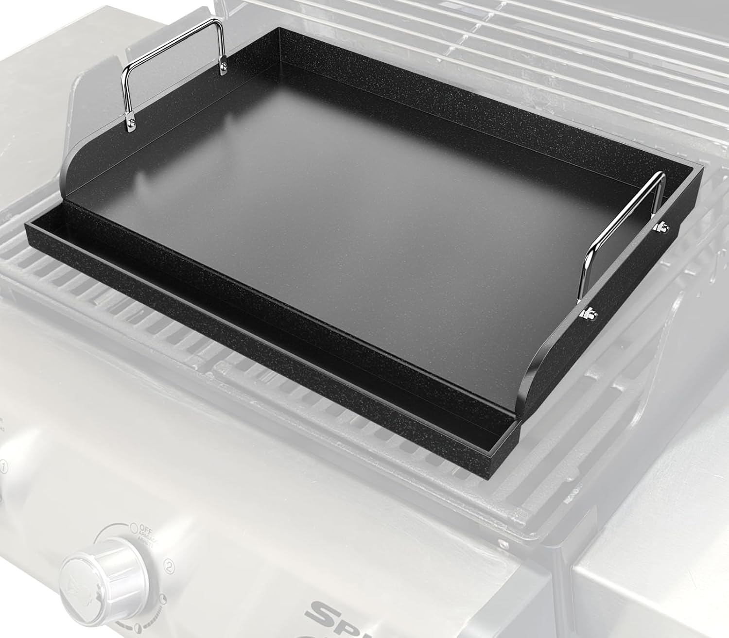 Cast Iron Griddle for Gas Grill - Nonstick Flat Top Insert