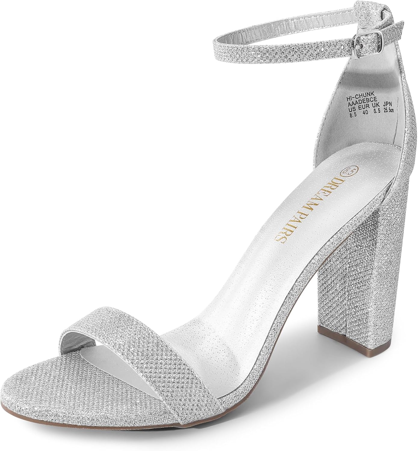 DREAM PAIRS Women's Hi-Chunk High Heel Pump Sandals Review