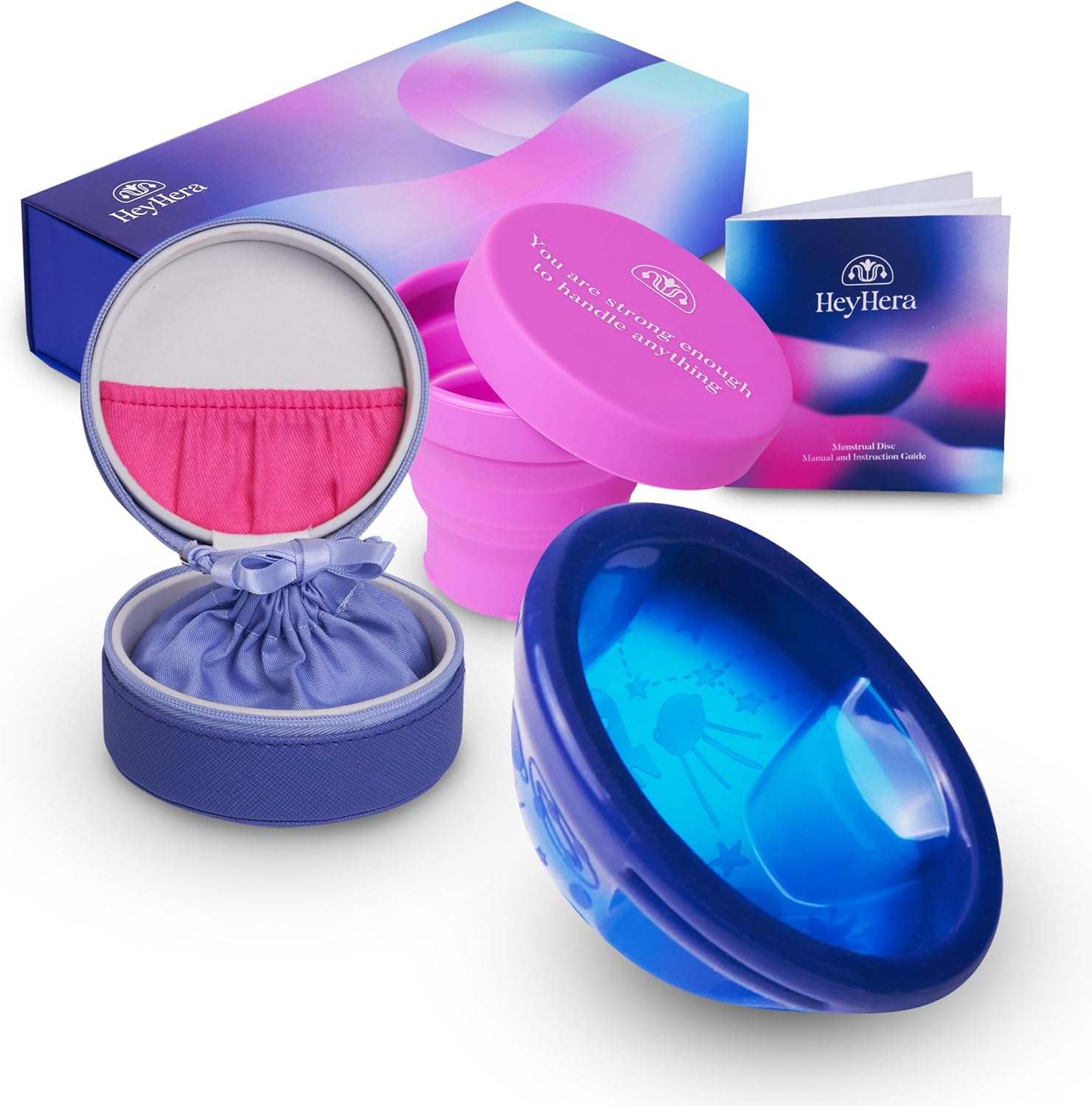 HeyHera Silicone Menstrual Disc - Comfortable & Reusable