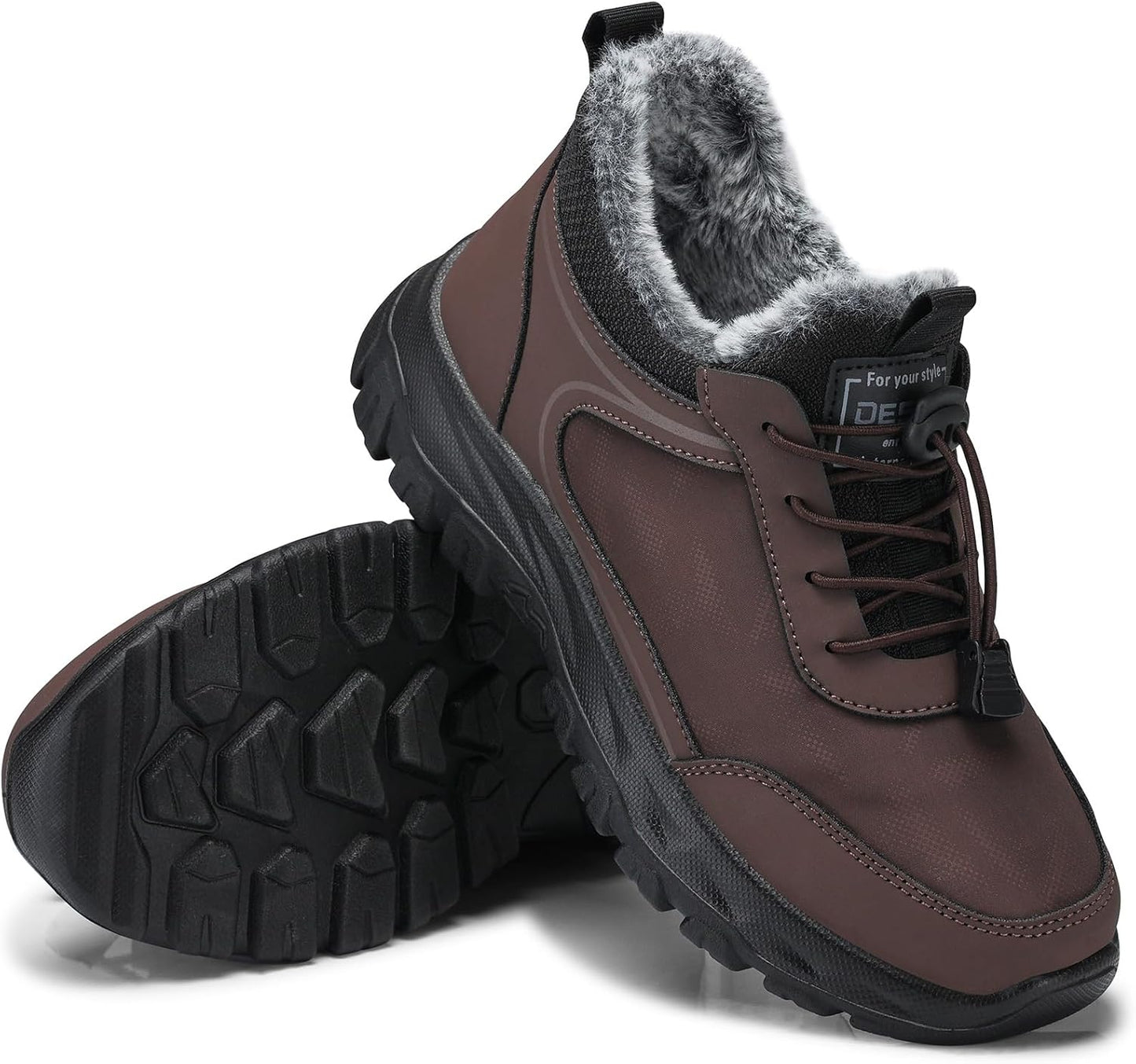 SHIBEVER Womens Winter Snow Boots: Stylish and Warm Ankle Booties