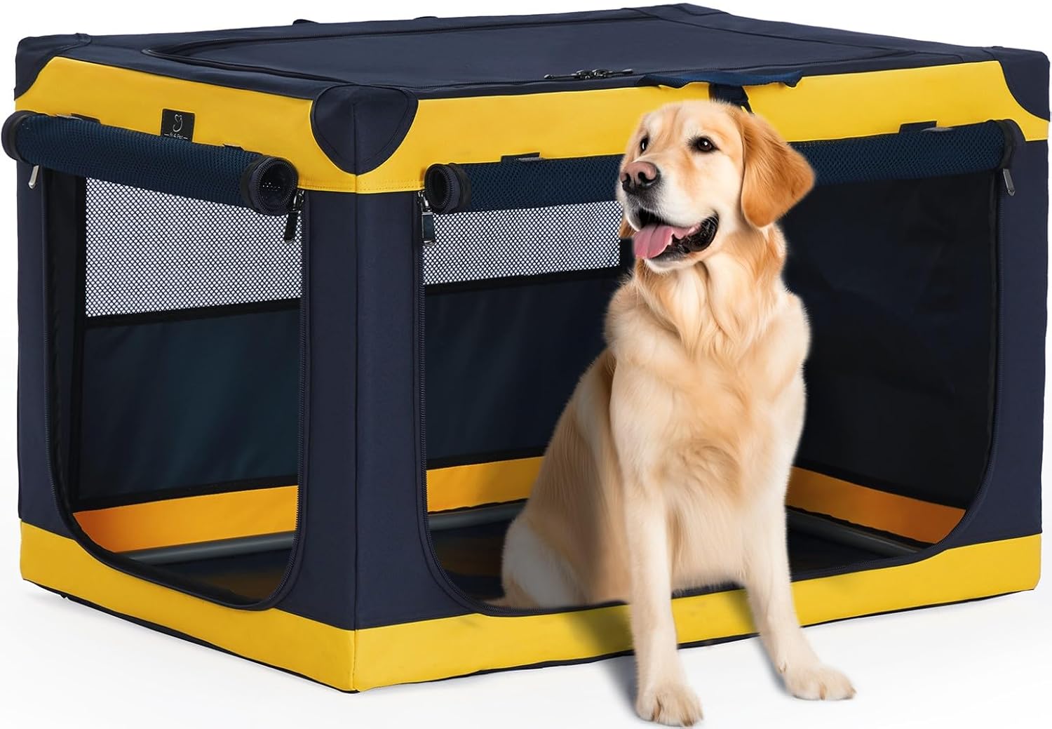 A4Pet Soft Dog Crate 40 Inch Portable Kennel for Travel