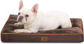 Bedsure Washable Dog Bed Medium Size Dog - Cozy 3in Plush Mat