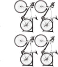Bike Nook Stand & Vertical Storage Rack - 4 Pack with Connectors