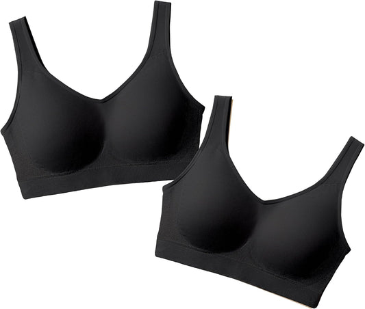 SHAPERMINT Wireless Bras for Women with No Underwire Comfort