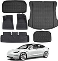 KIKIMO Tesla Model 3 Floor Mats - All-Weather Custom Fit