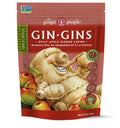 GIN GINS Spicy Apple Ginger Chews - Natural Stomach Relief and Snack