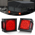 Nilight LED Trailer Light Kit Square Stop Turn Tail - IP68 Waterproof