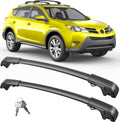 FengYu Lockable Roof Rack Cross Bars for Toyota RAV4 2013-2018 - 220lb