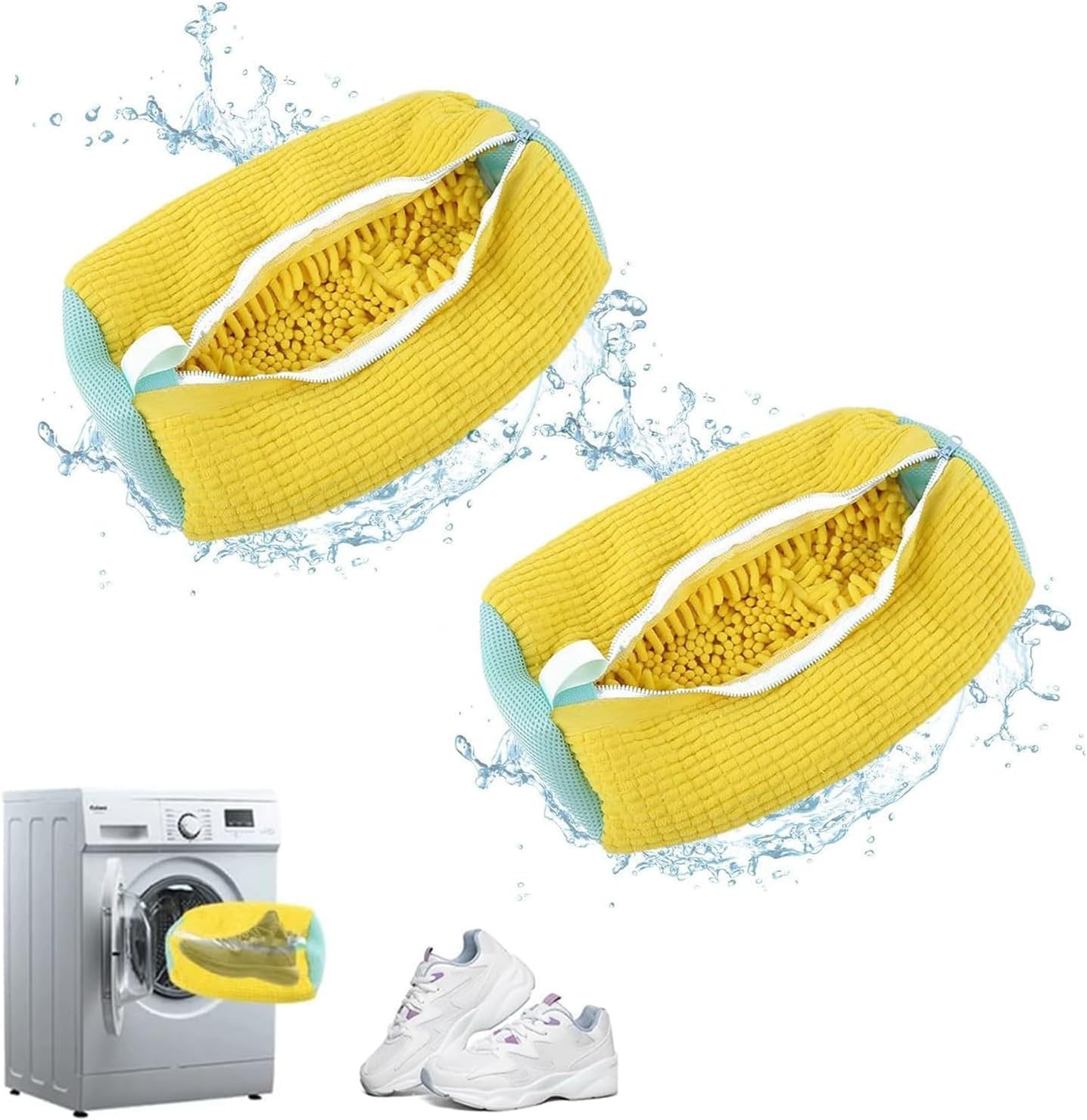 Reusable Shoe Washing Bags x2 | Keep Sneakers Clean!