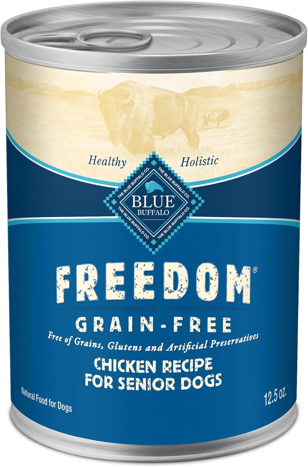 Blue Buffalo Freedom Grain-Free Senior Wet Dog Food for Dogs