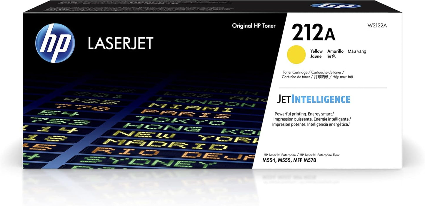HP 212A Yellow Toner Cartridge for Reliable Printing Performance