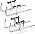 Bar Clamps 4-Pack 12in F-Clamps - 450 lb Capacity for Welding