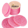 Compressed Facial Sponges 50-Count - Reusable Natural Cotton Pads