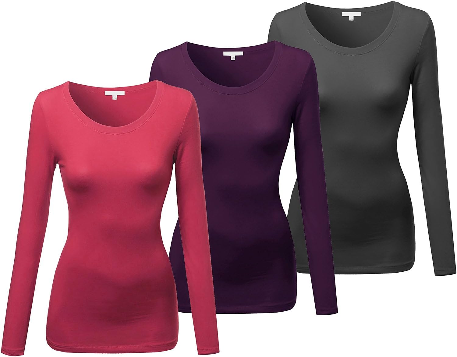 Emmalise Women's Basic Athletic Fit Long Sleeve Tee Review