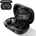 TREBLAB X4 Wireless Earbuds with Earhooks - Long Battery for Workouts