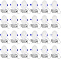4-in Slim LED Recessed Lights 24-Pack - Adjustable Color Temps