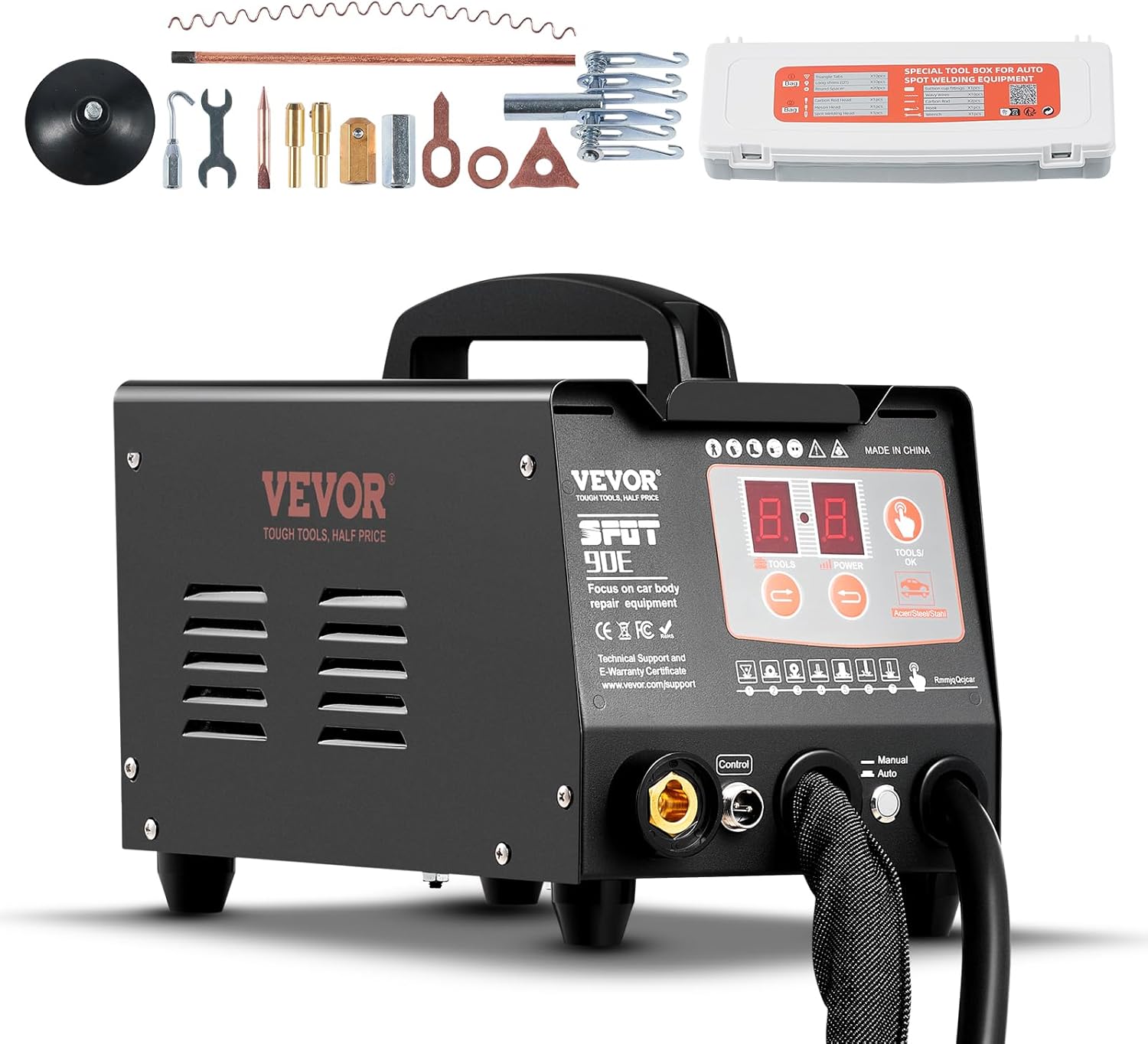 VEVOR Spot Welder Dent Puller Kit for Efficient Dent Repair