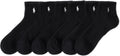 POLO RALPH LAUREN Men's Athletic Performance Cotton Ankle Socks Crew