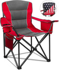Colorsoul Heavy Duty Folding Camping Chair - Oversized Comfort