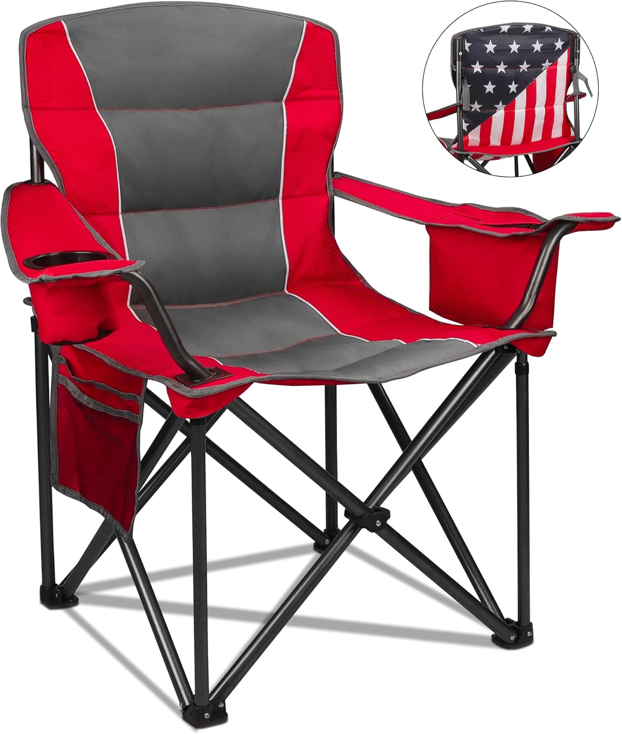 Colorsoul Folding Camping Chair - Stay Cool & Comfy Outdoors