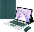 iPad 10.2 7th 8th 9th Gen Keyboard Case with Touchpad and Mouse - Dark