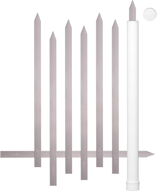 Stainless Steel Flat Skewers for Perfect Koobideh Kabobs