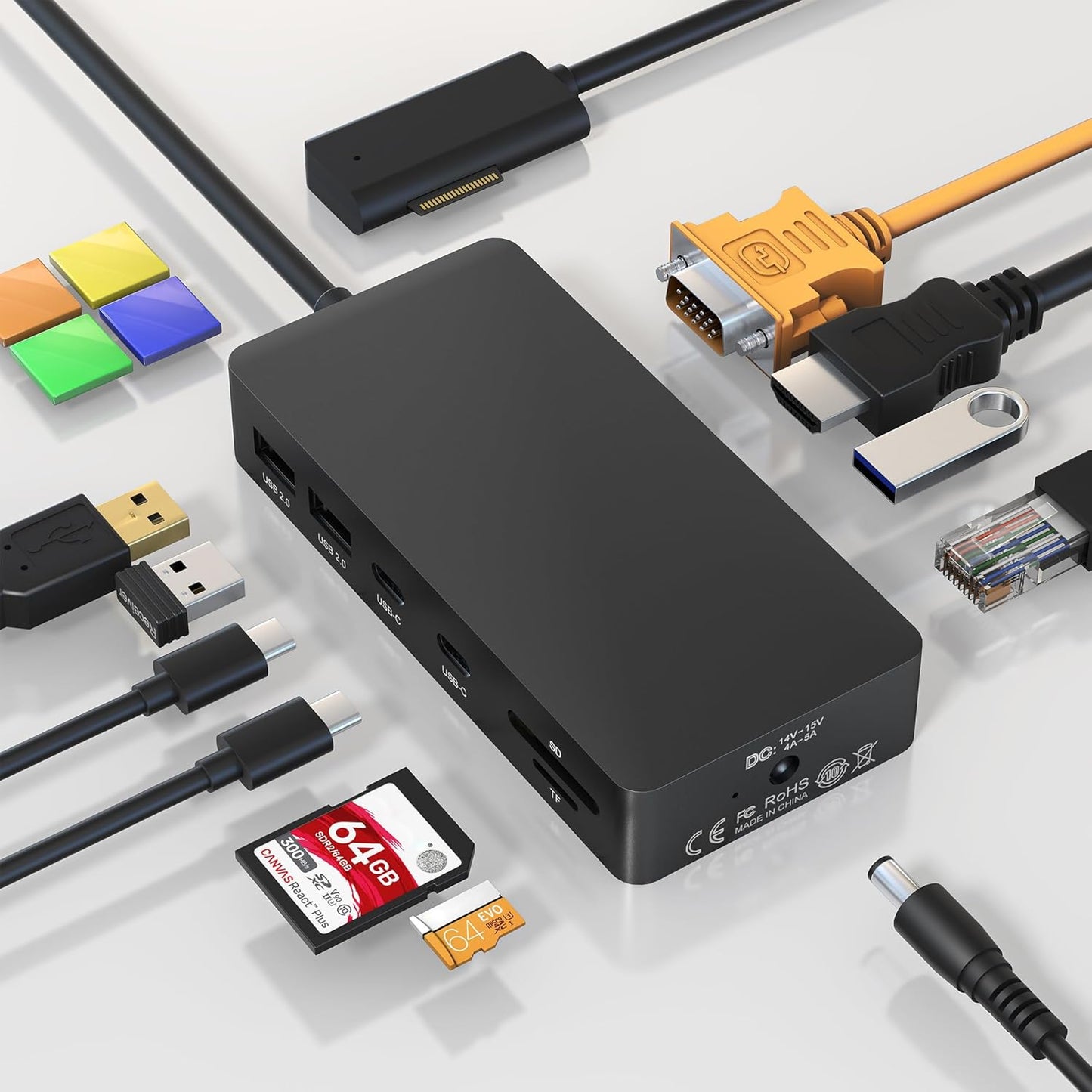 Microsoft Surface Docking Station 11-in-1 for Ultimate Connectivity