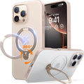 TORRAS 360 Spin Magnetic Stand Case for iPhone 16 Pro Max - Rotatable