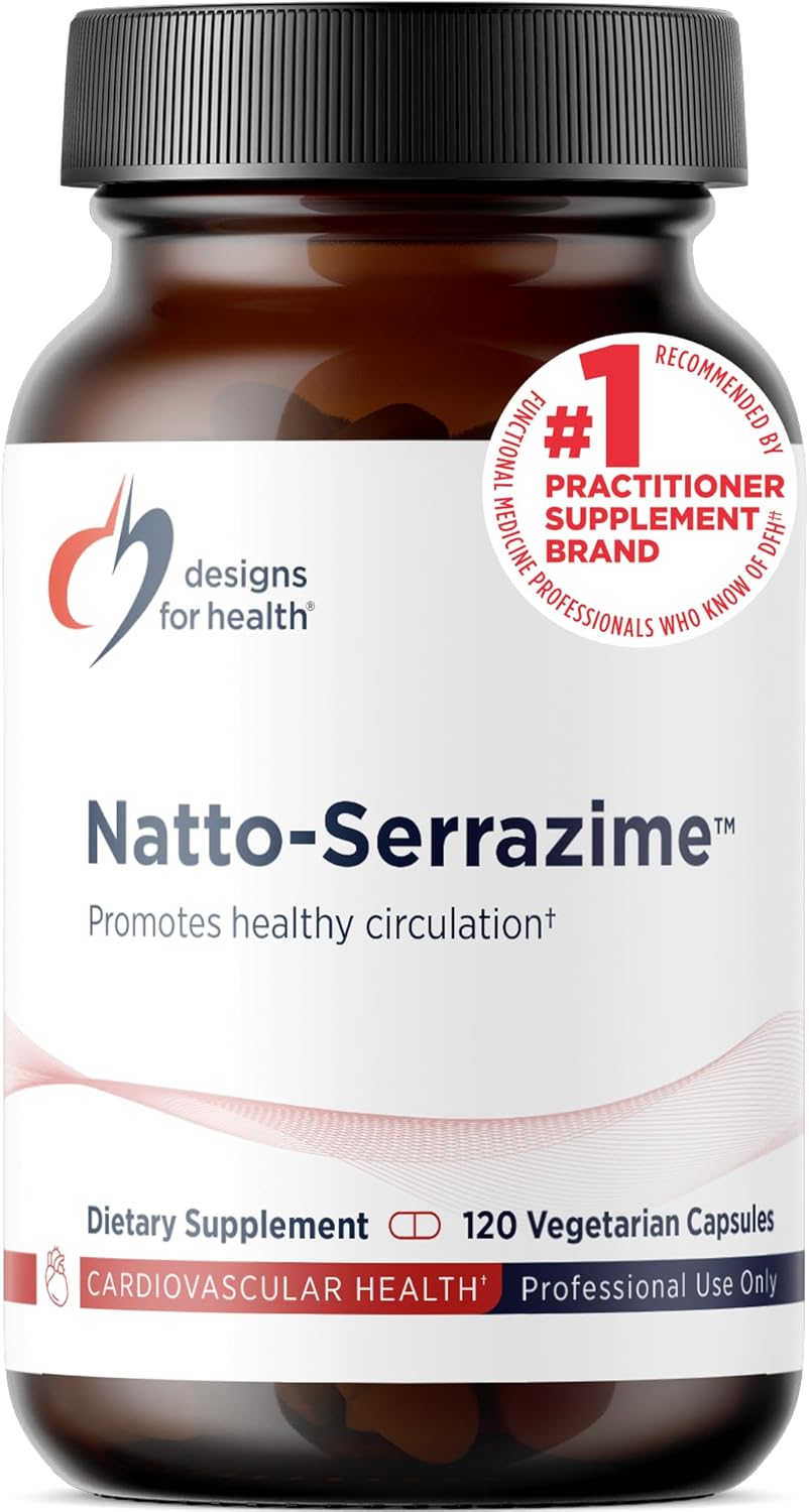 Nattokinase with Serrapeptidase - Support Healthy Circulation
