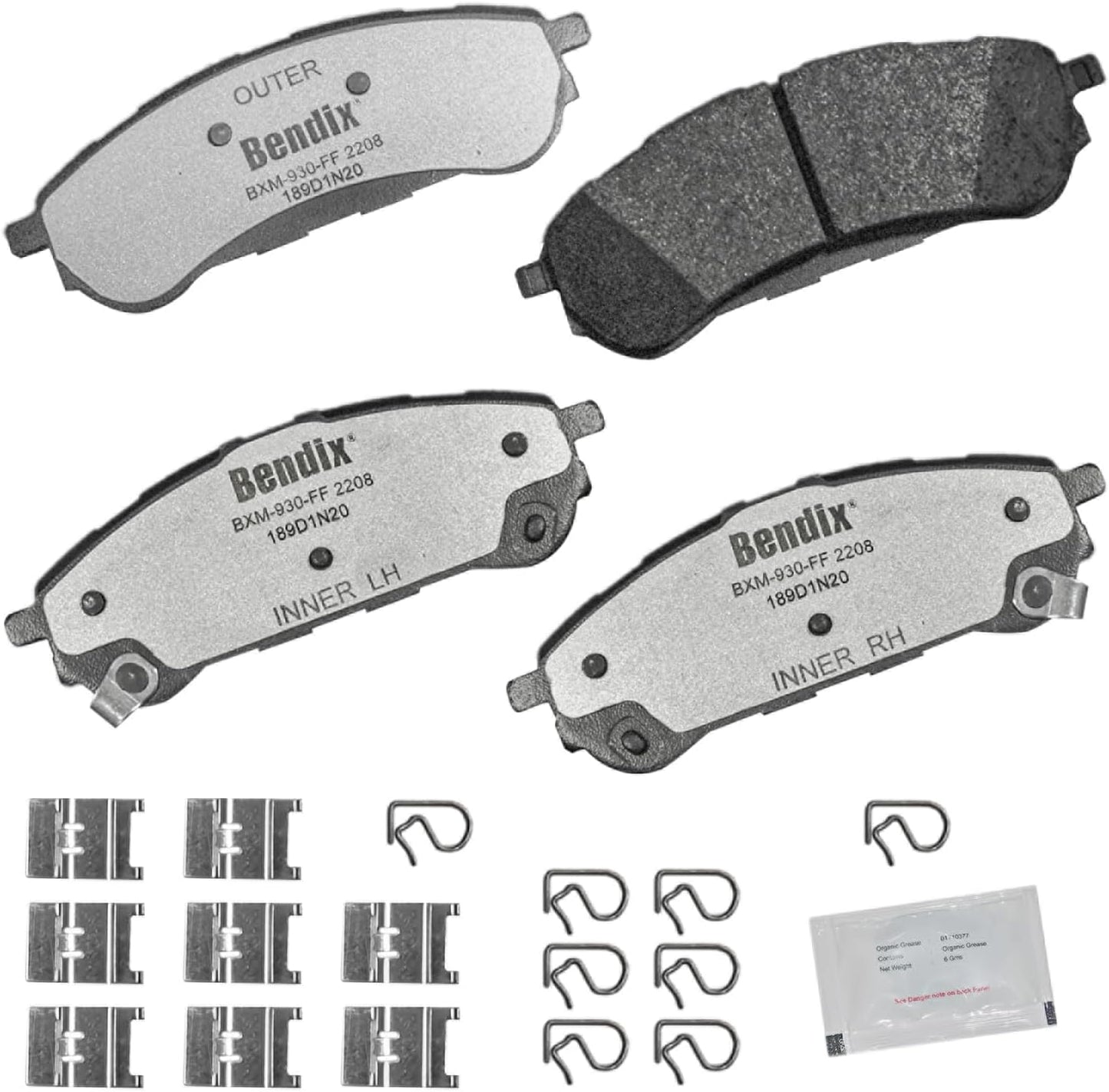 Bendix Fleet Metlok MKD2208FM Semi-Metallic Brake Pads Review
