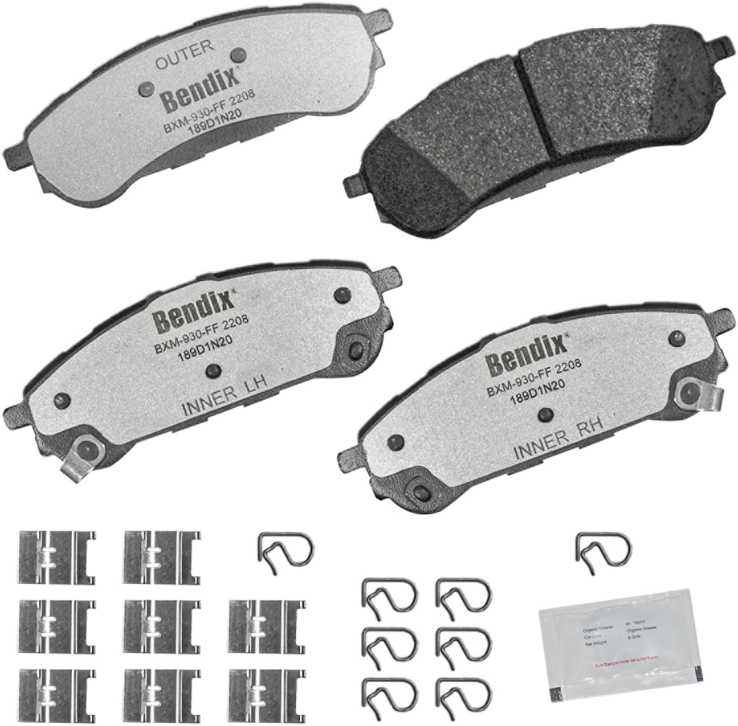 Bendix Fleet Metlok MKD2208FM Semi-Metallic Brake Pads Review