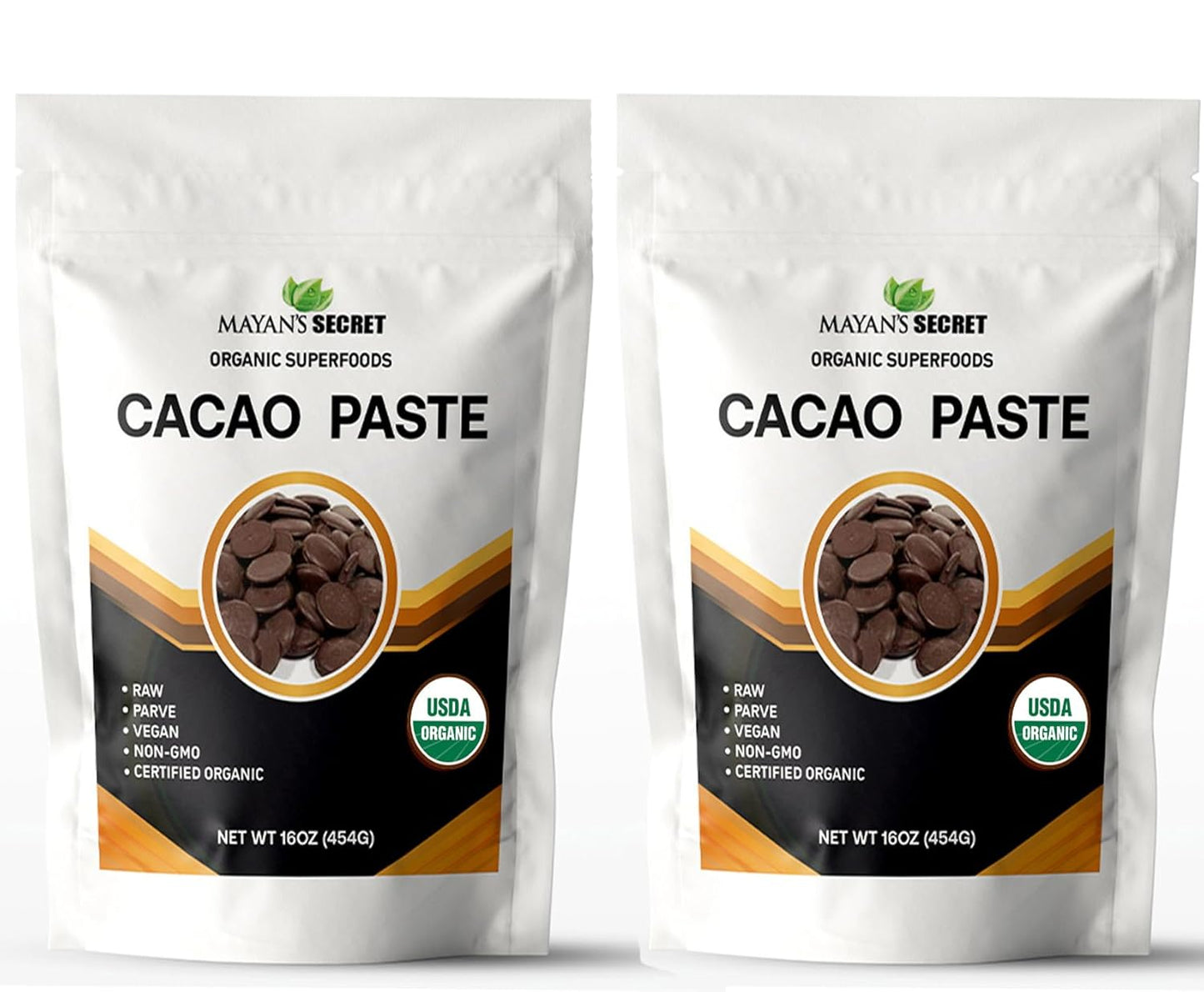 Organic Raw Cacao Paste Wafers for Chocolate Making & Baking