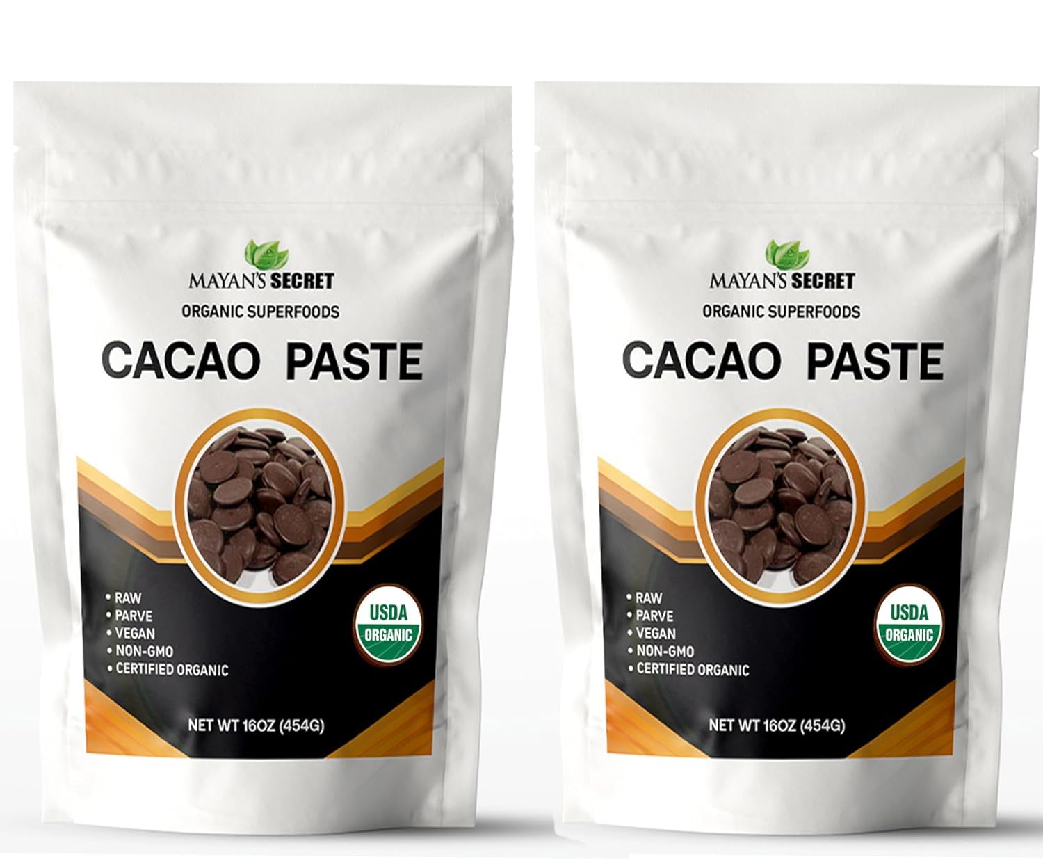 Organic Raw Cacao Paste Wafers for Chocolate Making & Baking
