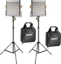 Dimmable Bi-Color 480 LED Video Light Kit - Reliable Studio Lighting