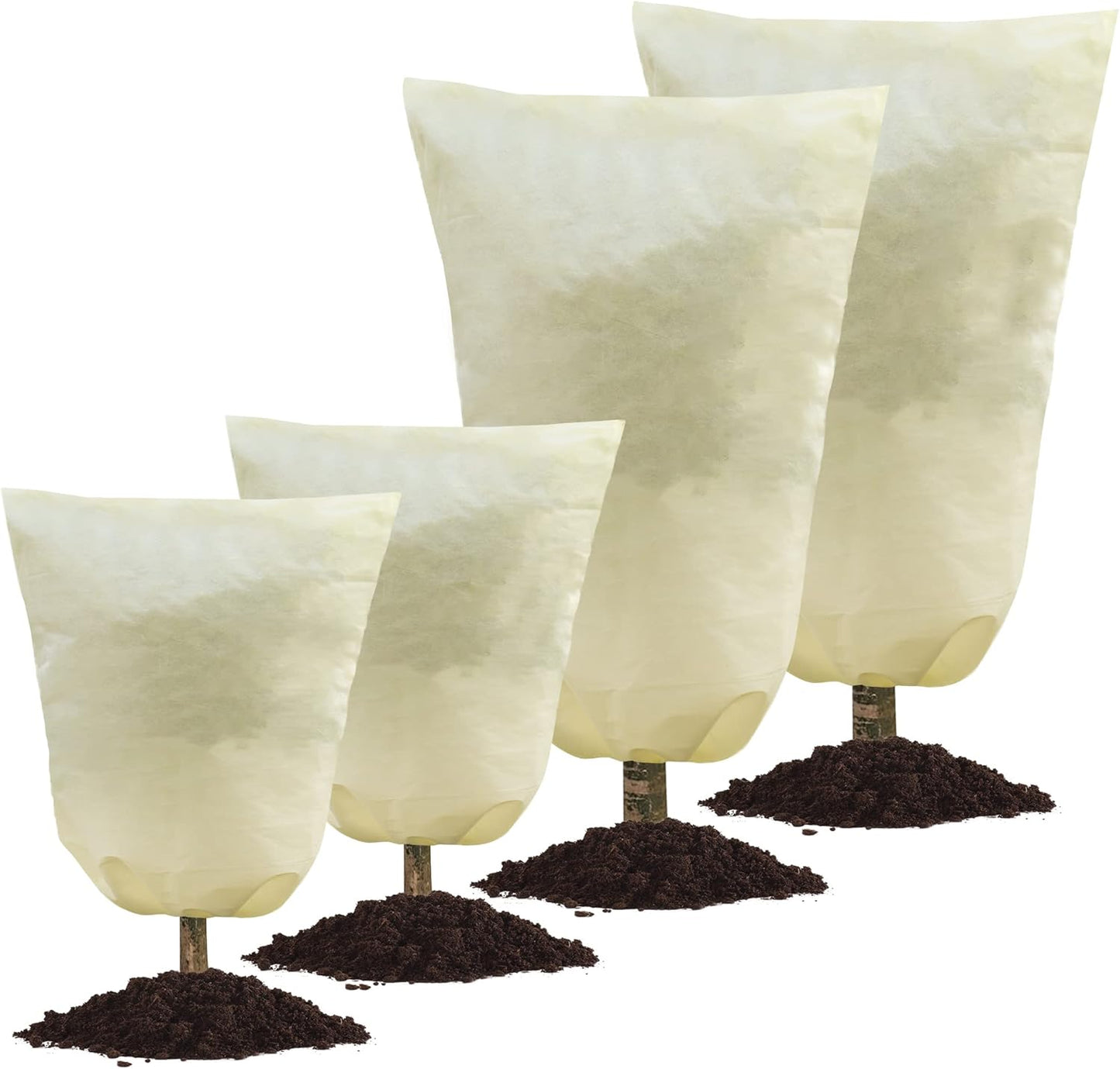 MIXC Plant Covers Freeze Protection for Winter Plants and Shrubs