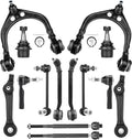 Front Upper and Lower Control Arms Suspension Kit for 2011-2017