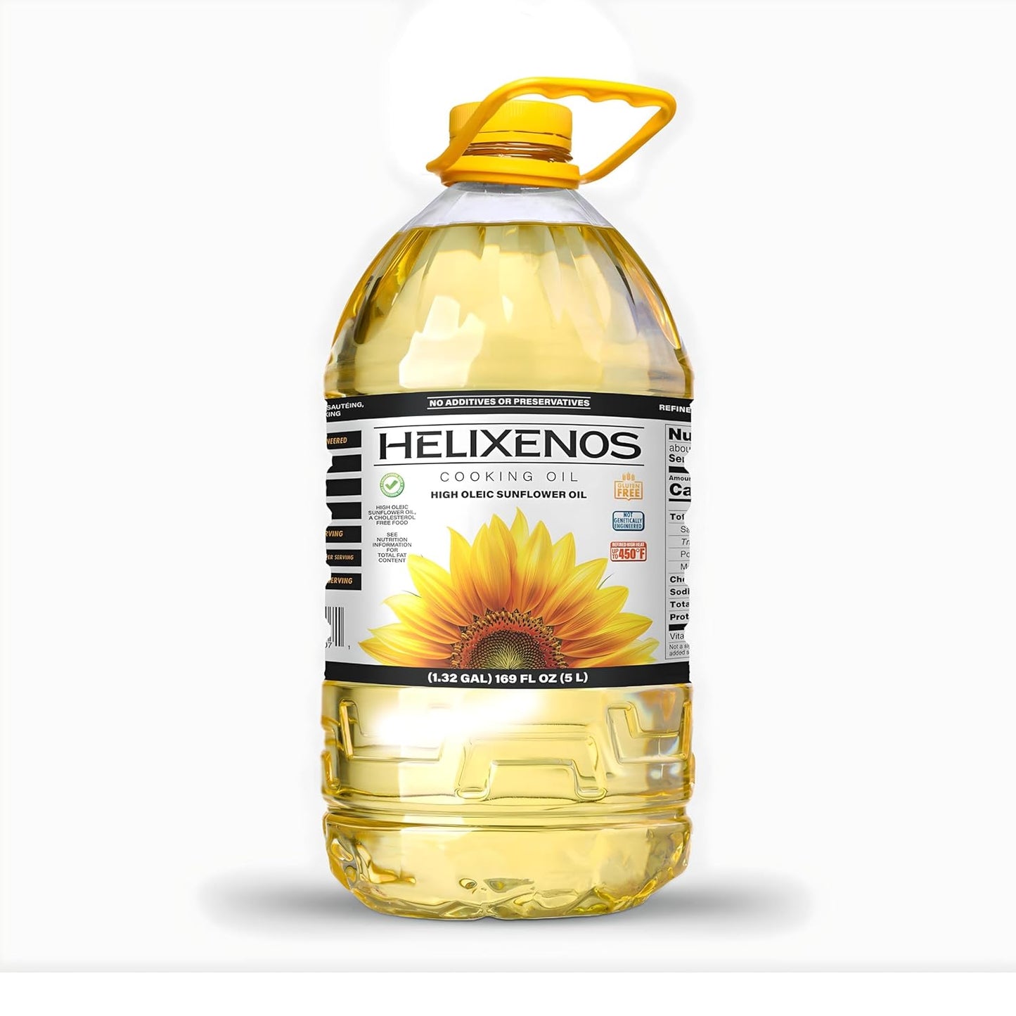 High Oleic Sunflower Oil for Heart-Healthy Cooking & Skincare