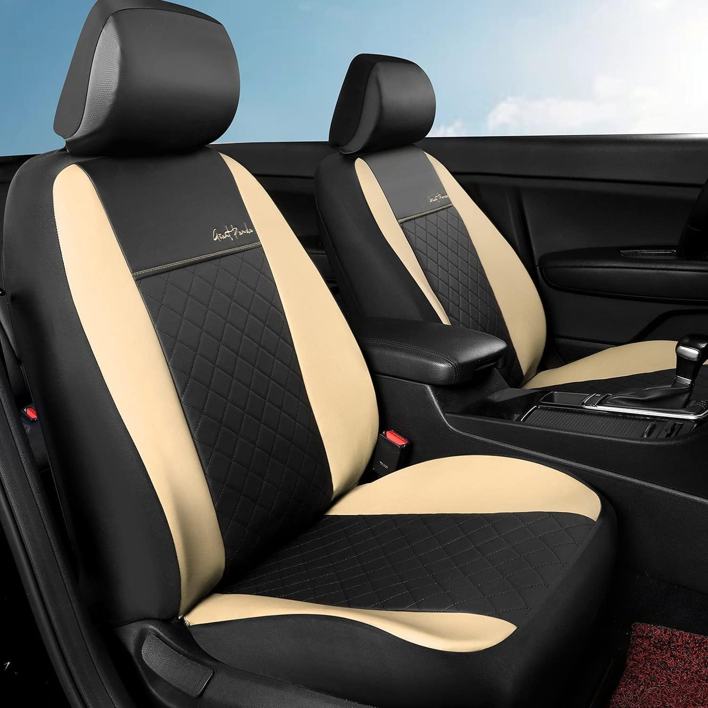 Custom Fit Front Car Seat Covers for Toyota Models - 2-Pack