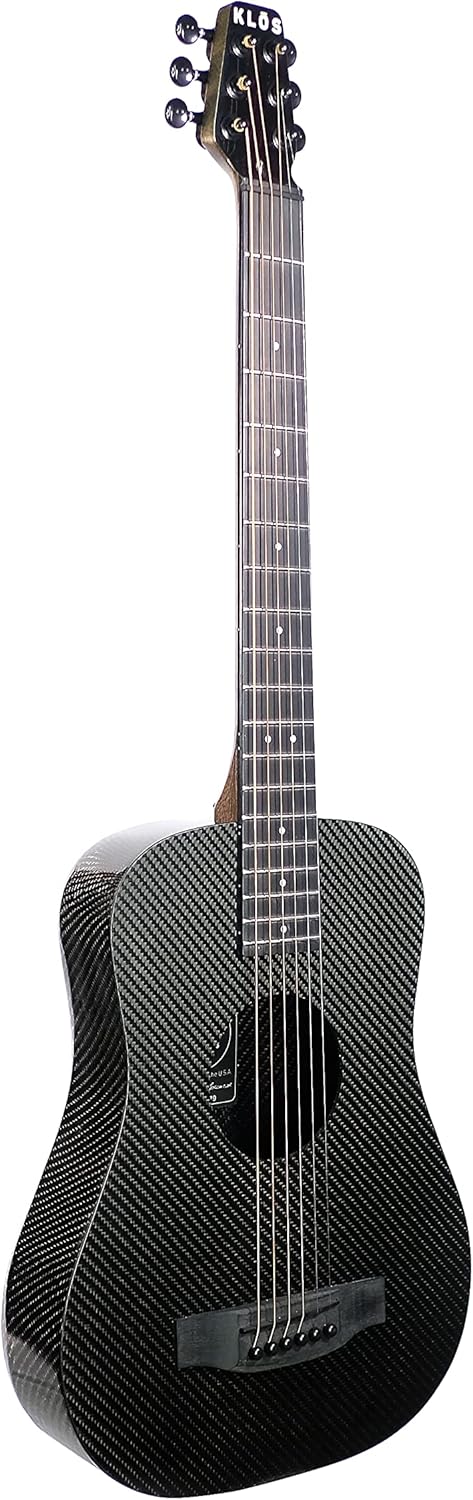 Durable Carbon Fiber Guitar for On-the-Go Sound