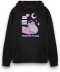Pusheen Womens Hoodie Ladies Graphic Hooded Sweatshirt - Cozy Weekend
