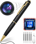Ultra-Sleek HD Spy Pen Camera - 1080P Video, 300 Min Battery, One-Button Security
