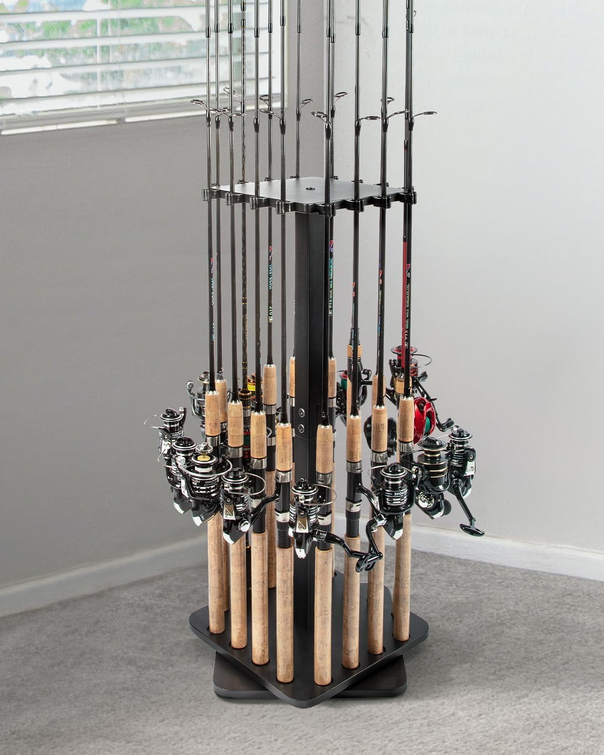 360 Rotating Fishing Rod Holder by Ghosthorn 
