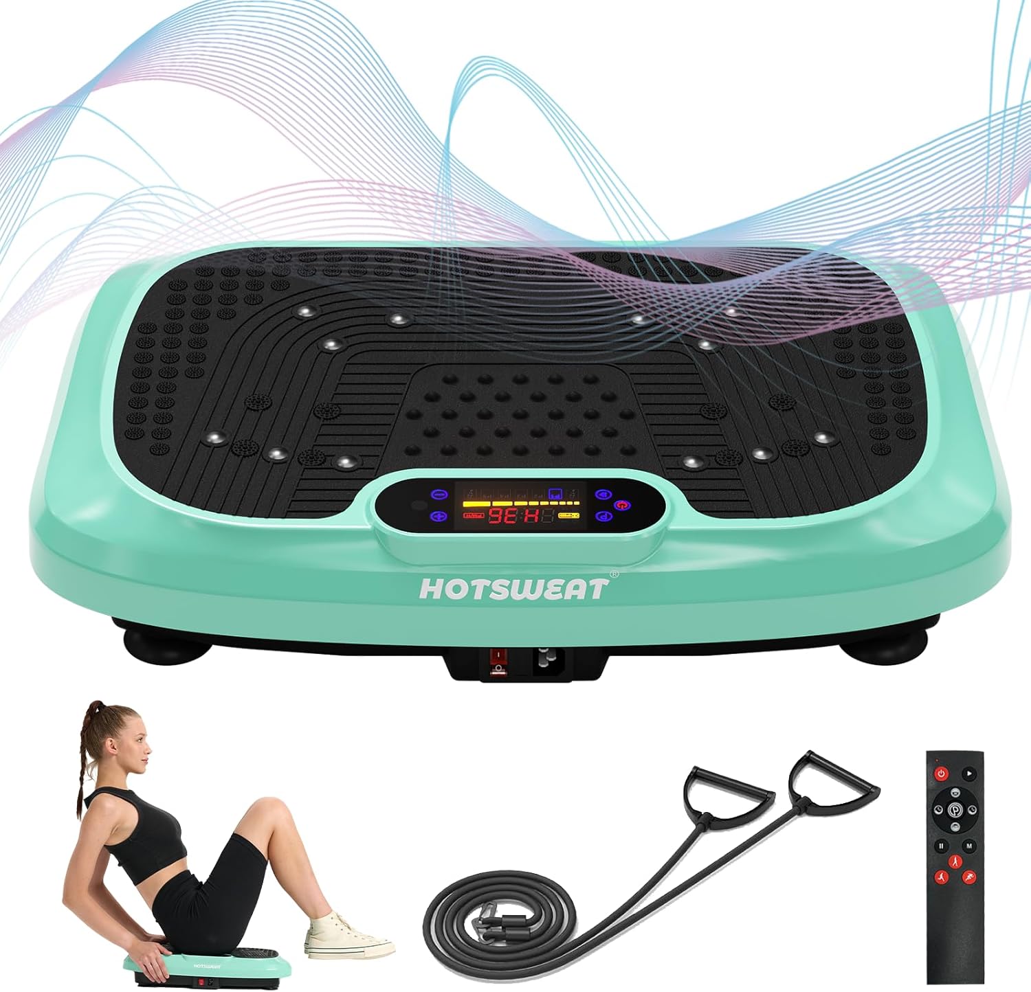 HOTSWEAT Vibration Plate: Max Lymphatic Drainage