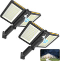 ropelux Solar Outdoor Lights 6000LM - Bright Motion Sensor Flood Light