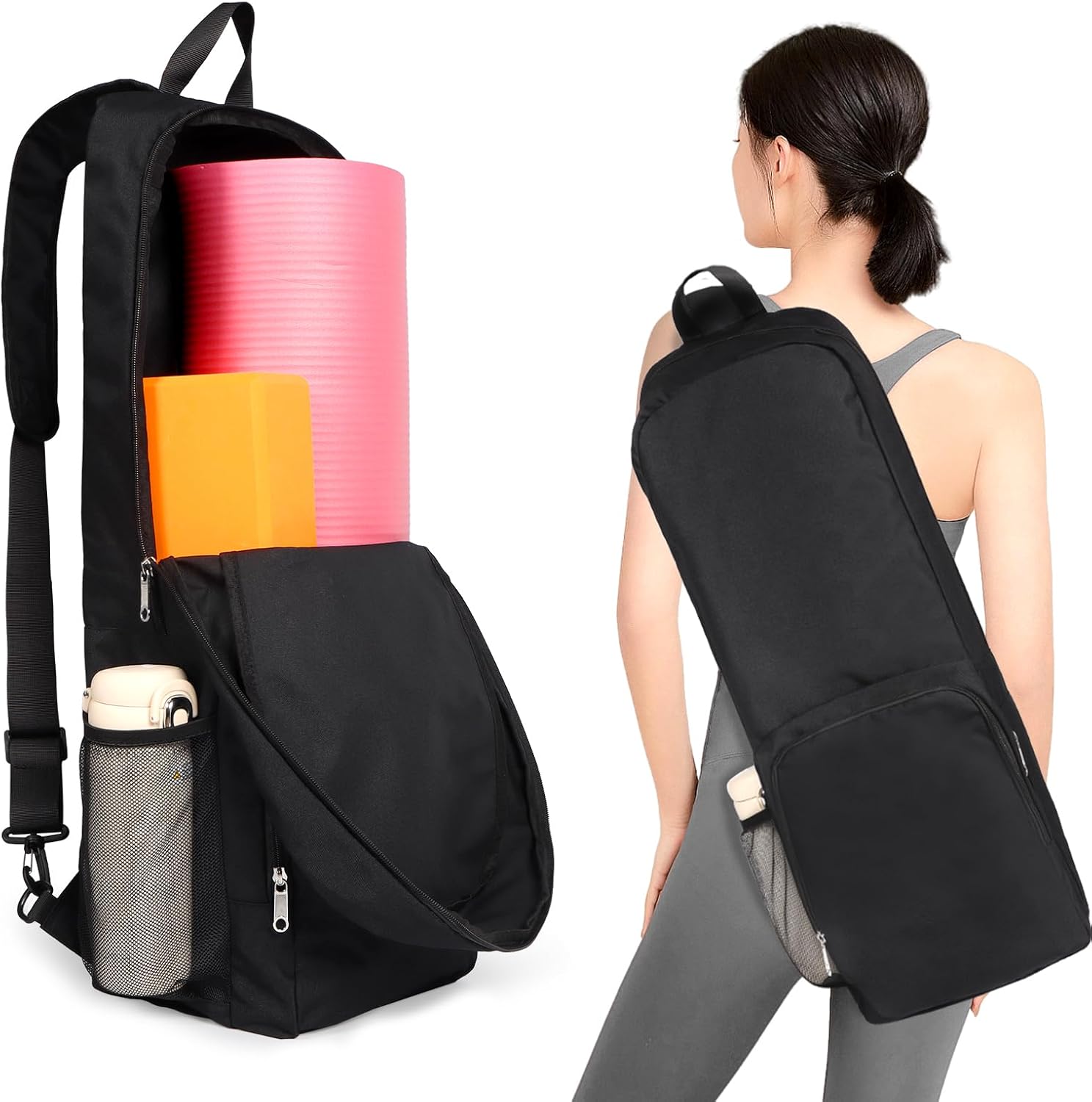 Waterproof Yoga Mat Bag with Wet Compartment | Tangoner