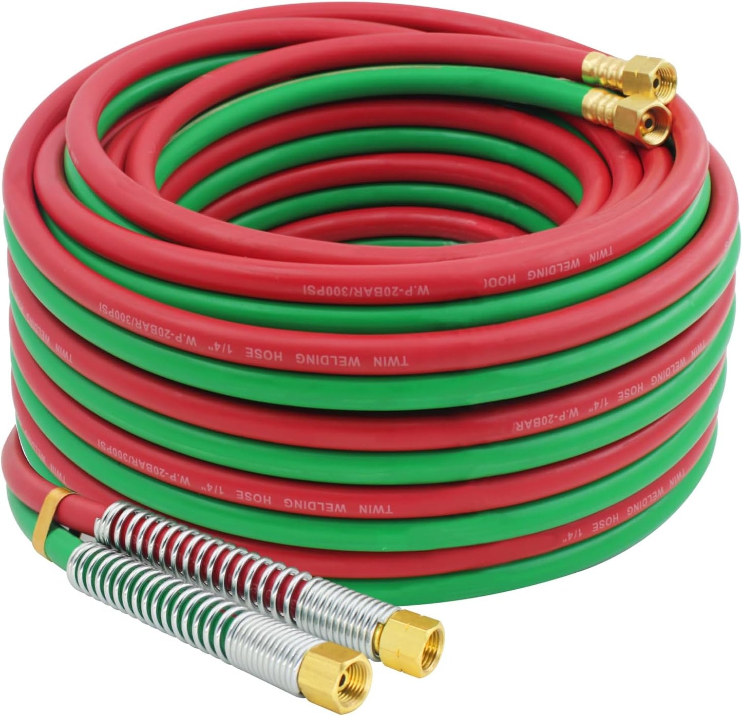 RX WELD Oxygen Acetylene Hose 1/4-Inch 50 Feet for Welding