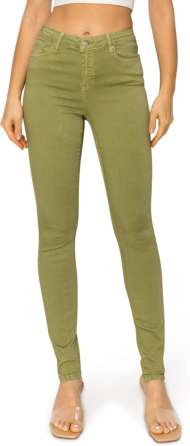 Everyday Garment-Dyed Skinny Jeans for Women - Comfy Fit