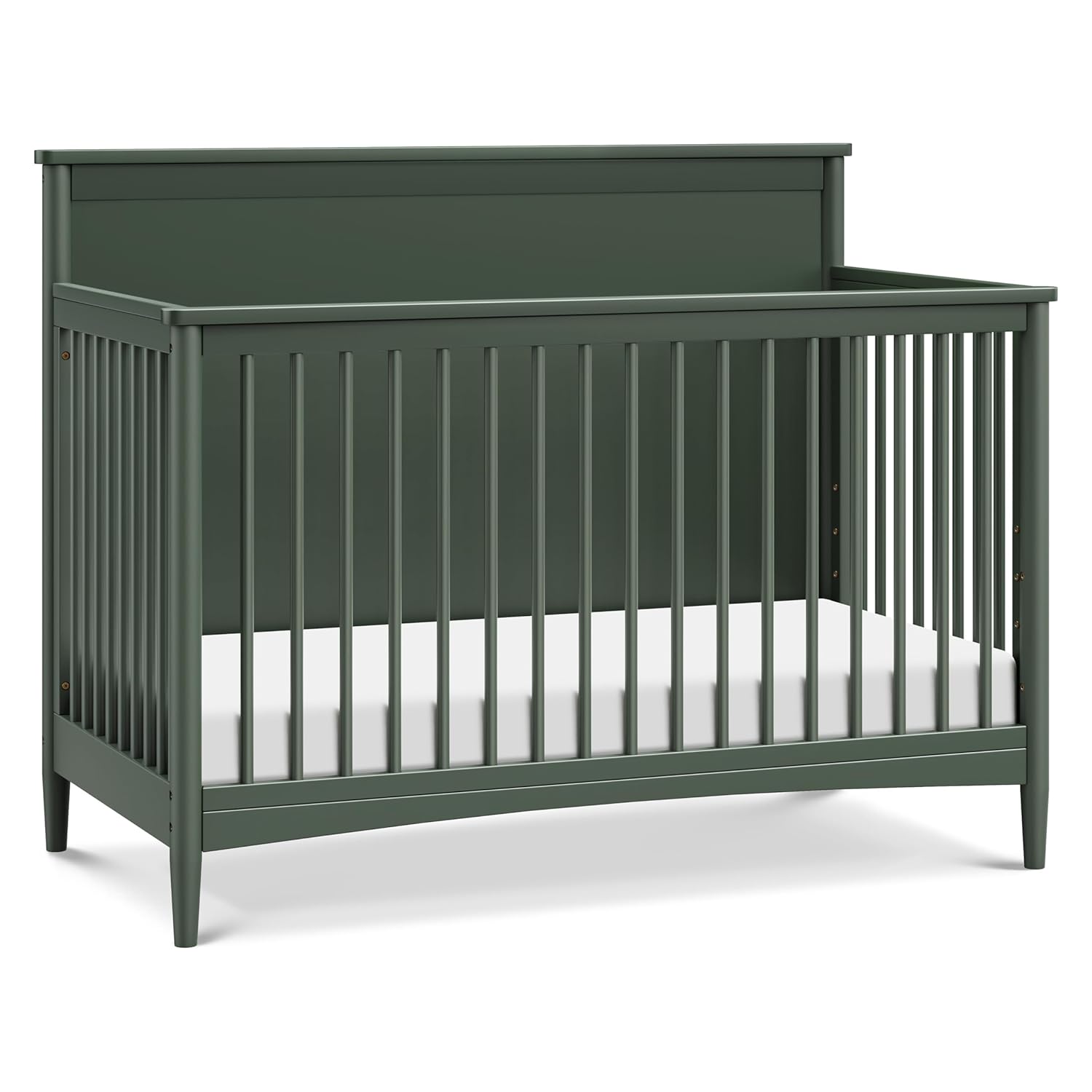 DaVinci Frem 4-in-1 Convertible Crib in Forest Green for Safety