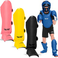 Muay Thai MMA Kids Shin Guards Age 4-14 - Comfortable Fit