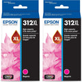 Epson T312 Claria Photo HD Magenta Ink Cartridge Pack - High Capacity